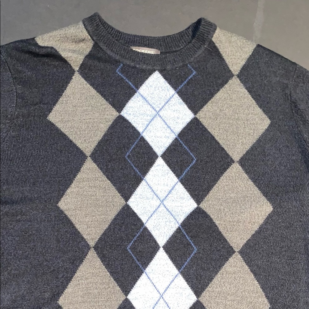 Dockers Blue Design Pullover